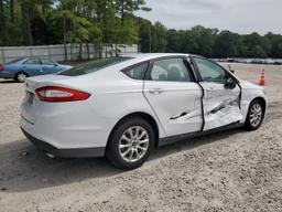 FORD FUSION S 2015 white sedan 4d gas 3FA6P0G72FR218674 photo #4