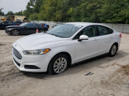 FORD FUSION S 2015 white sedan 4d gas 3FA6P0G72FR218674 photo #2