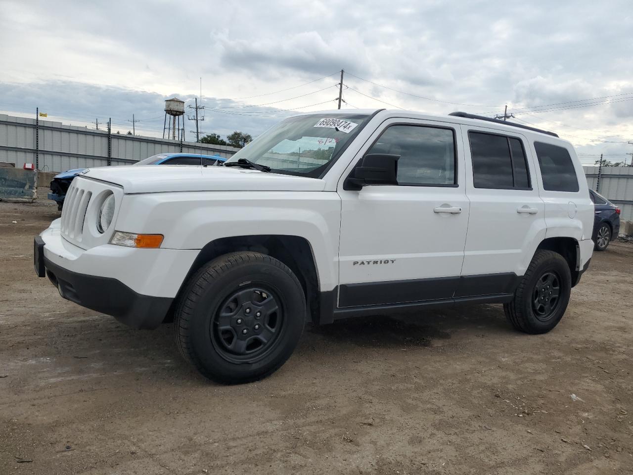 JEEP PATRIOT SP 2015 white  gas 1C4NJPBB2FD274327 photo #1