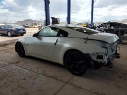 NISSAN 350Z COUPE 2008 white  gas JN1BZ34E48M751518 photo #3