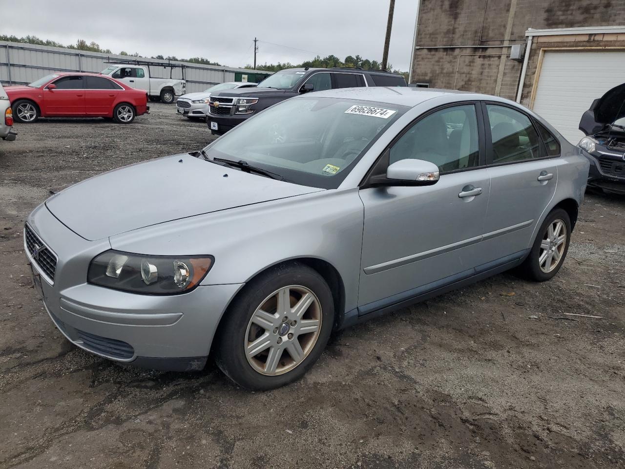 VOLVO S40 2.4I 2007 silver sedan 4d gas YV1MS382972305783 photo #1