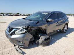 NISSAN MURANO S 2015 gray  gas 5N1AZ2MG6FN279720 photo #2