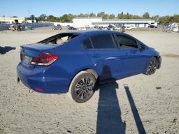 HONDA CIVIC EX 2015 blue sedan 4d gas 19XFB2F87FE206011 photo #4