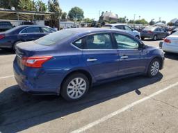 NISSAN SENTRA S 2017 blue  gas 3N1AB7AP7HY335599 photo #4