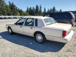 LINCOLN TOWN CAR C 1996 cream  gas 1LNLM83W5TY628458 photo #3