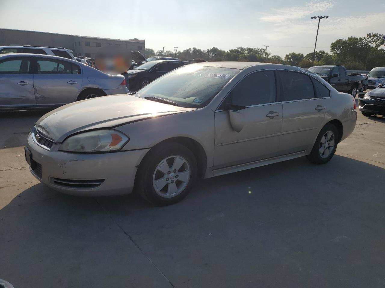 CHEVROLET IMPALA LT 2010 tan  gas 2G1WB5EN5A1160217 photo #1