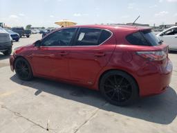 LEXUS CT 200 2013 red hatchbac hybrid engine JTHKD5BH6D2124571 photo #3