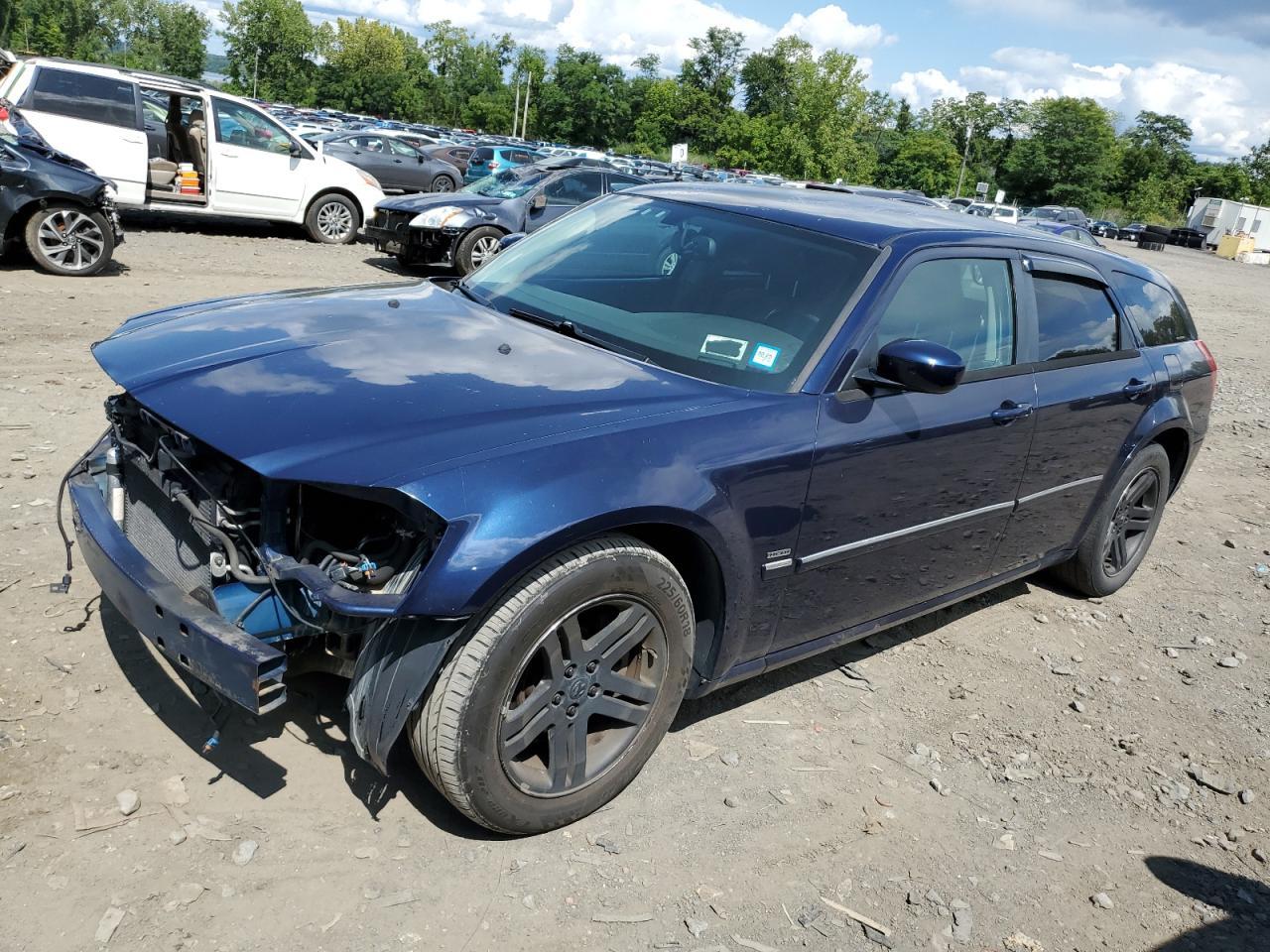 DODGE MAGNUM R/T 2005 blue  gas 2D8GV58235H618131 photo #1