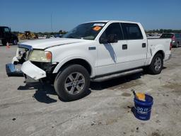 FORD F150 SUPER 2004 white  gas 1FTPW14514KA01337 photo #2