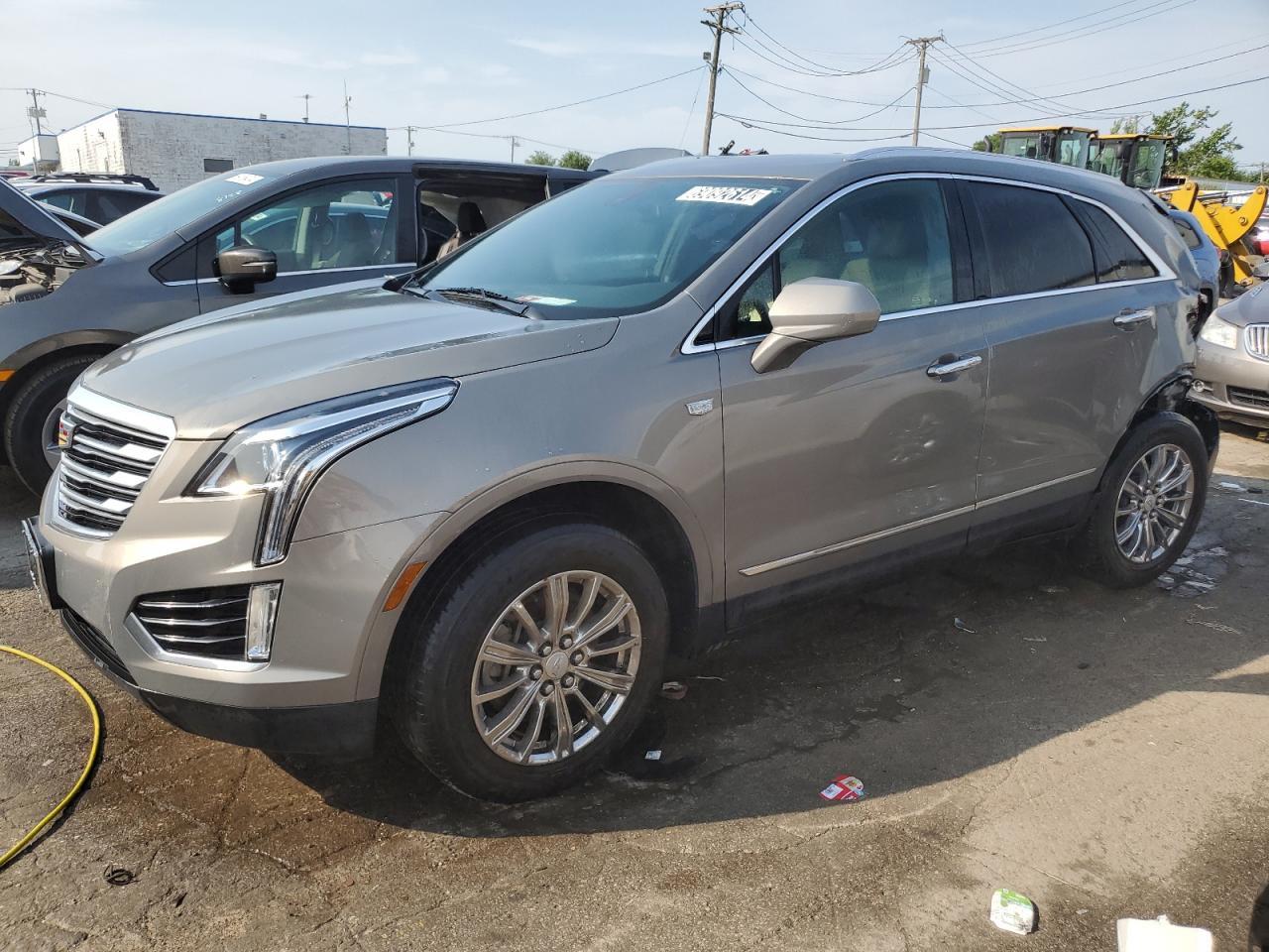 CADILLAC XT5 2018 gray  gas 1GYKNBRS8JZ192589 photo #1