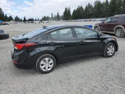 HYUNDAI ELANTRA SE 2016 black  gas 5NPDH4AE3GH711684 photo #4