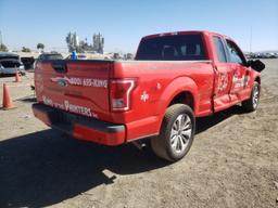 FORD F150 SUPER 2017 red  gas 1FTEX1CPXHKD82666 photo #4