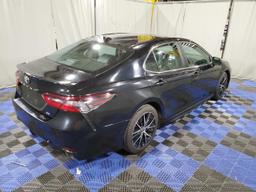 TOYOTA CAMRY SE 2021 black  gas 4T1G11AK5MU605000 photo #4