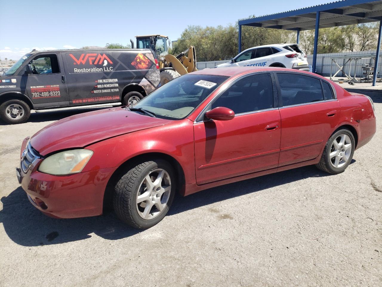 NISSAN ALTIMA SE 2003 red sedan 4d gas 1N4BL11D03C107730 photo #1