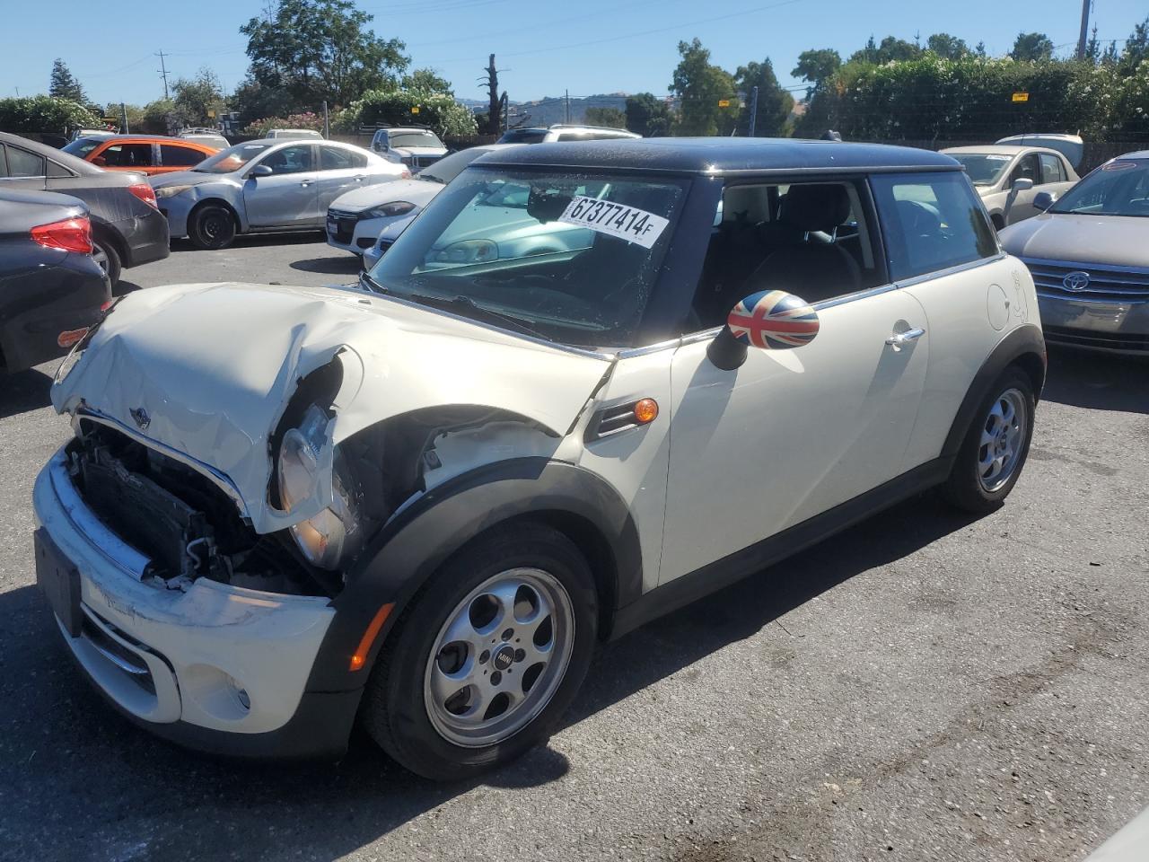 MINI COOPER 2012 two tone  gas WMWSU3C59CT260385 photo #1