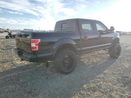 FORD F150 SUPER 2019 black  gas 1FTEW1E49KKE39002 photo #4