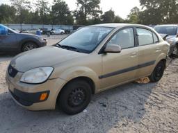 KIA RIO BASE 2009 gold sedan 4d gas KNADE223196519166 photo #2