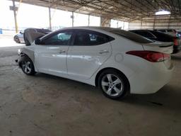 HYUNDAI ELANTRA GL 2013 white sedan 4d gas 5NPDH4AE9DH363143 photo #3