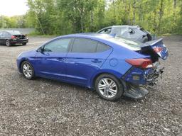 HYUNDAI ELANTRA SE 2020 blue  gas KMHD84LF8LU901403 photo #3