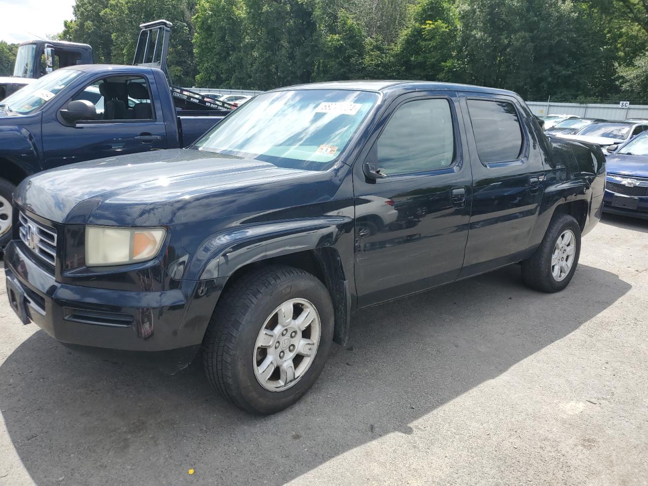 HONDA RIDGELINE 2006 black  gas 2HJYK16556H547853 photo #1