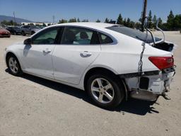 CHEVROLET MALIBU LS 2021 white  gas 1G1ZB5ST4NF205517 photo #3