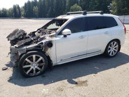 VOLVO XC90 T8 2016 white  hybrid engine YV4BC0PL3G1070836 photo #2