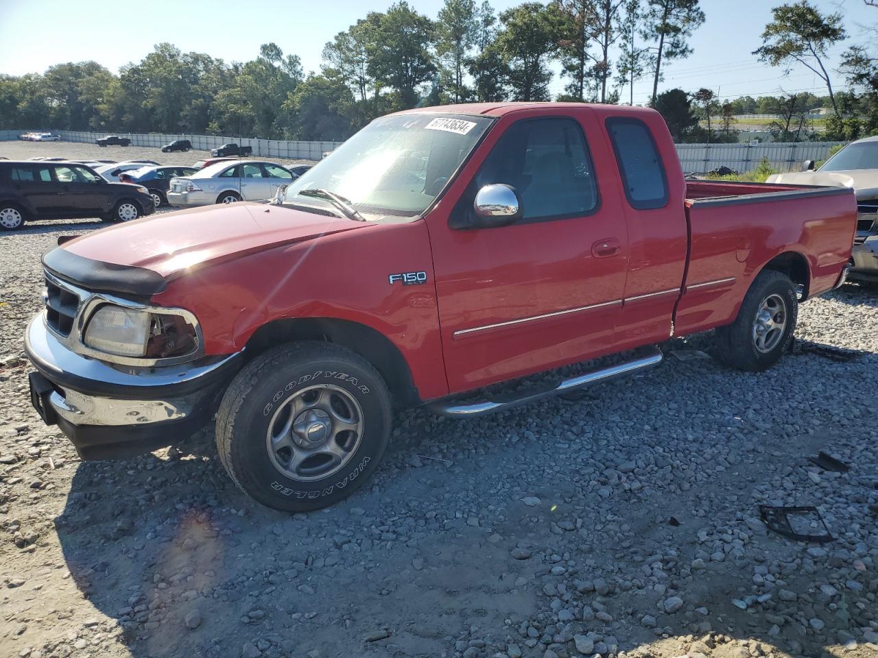 FORD F150 1997 red  gas 1FTDX17W4VNC51269 photo #1