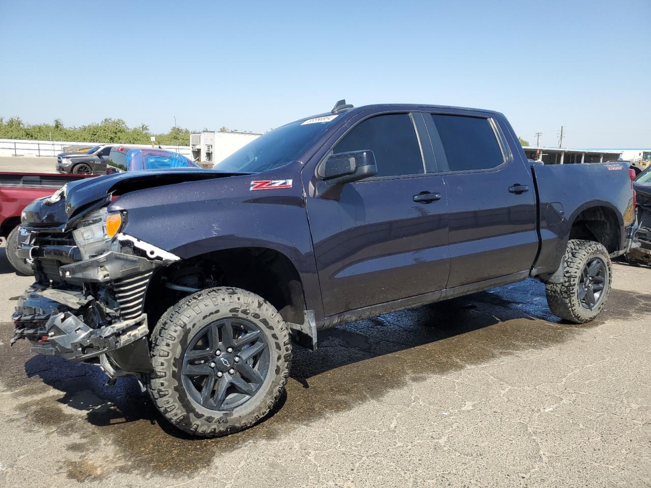 CHEVROLET SILVERADO 2023 charcoal  diesel 3GCUDFE82PG163200 photo #1