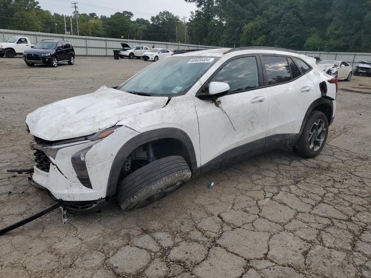 CHEVROLET TRAX 1LT 2024 white  gas KL77LHE25RC167834 photo #1