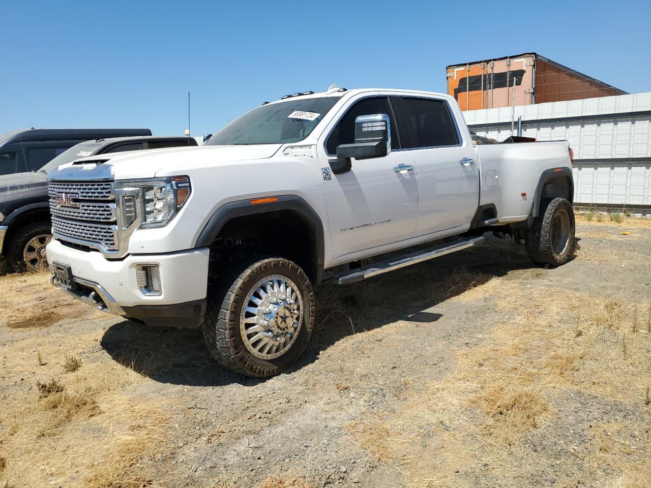 GMC SIERRA K35 2020 white  diesel 1GT49WEYXLF334658 photo #1