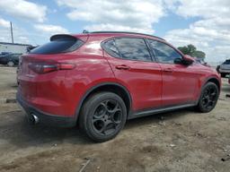 ALFA ROMEO STELVIO SP 2018 red  gas ZASFAKPN3J7B65755 photo #4