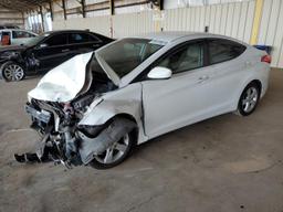 HYUNDAI ELANTRA GL 2013 white sedan 4d gas 5NPDH4AE9DH363143 photo #2