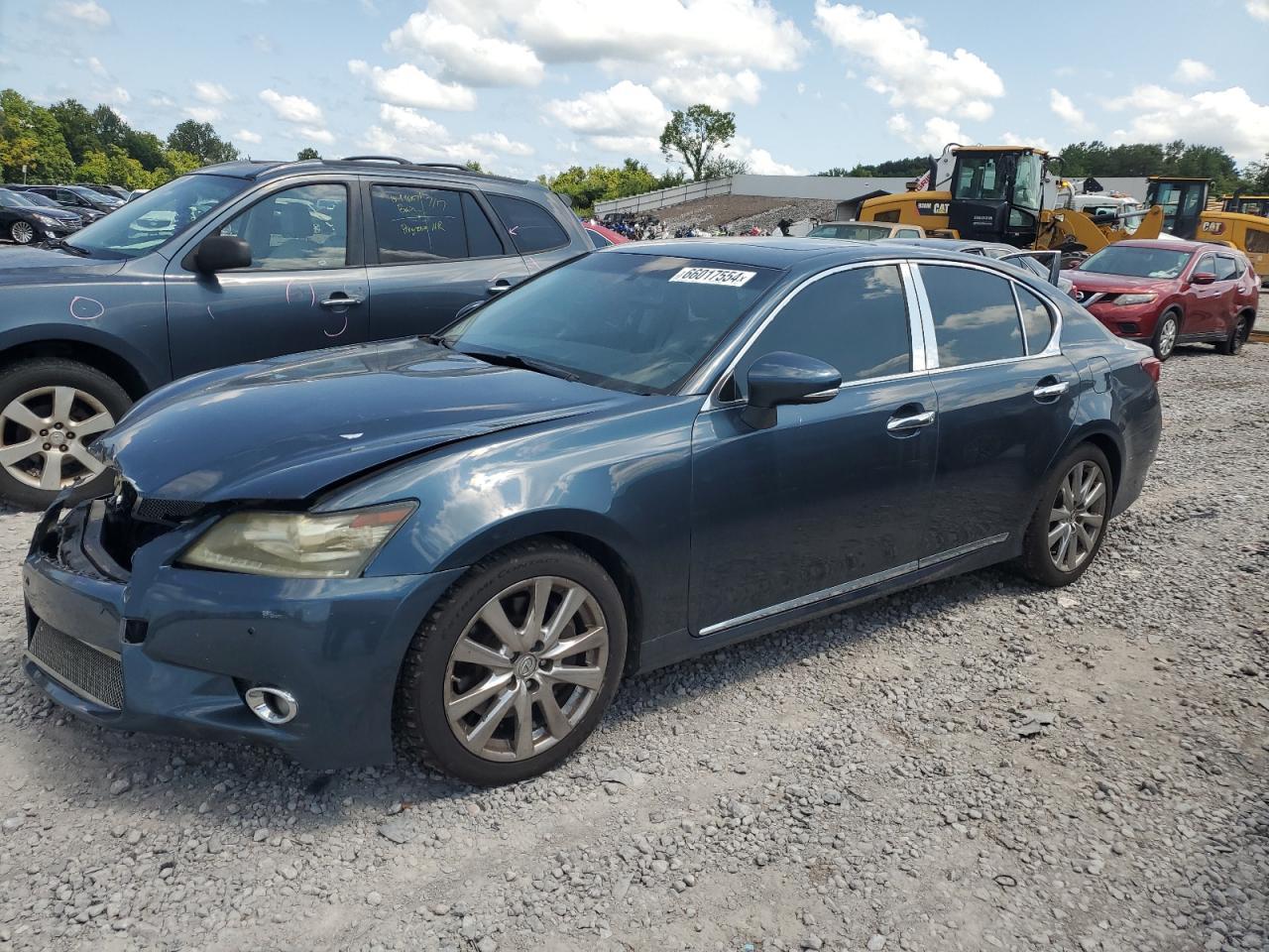 LEXUS GS 350 2013 green  gas JTHBE1BLXD5017001 photo #1