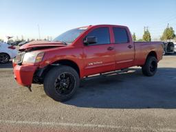 NISSAN TITAN XE 2008 red  gas 1N6AA07G58N312119 photo #2