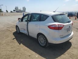 FORD C-MAX SEL 2014 white  hybrid engine 1FADP5BU2EL512283 photo #3