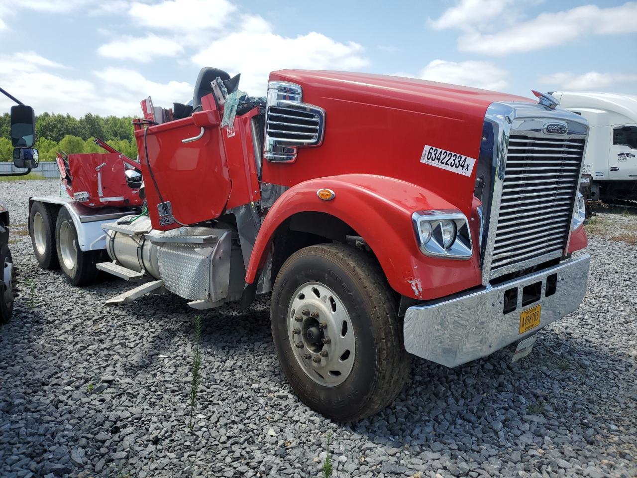 FREIGHTLINER 122SD 2022 red  diesel 3AKJGNDV8NDNA4608 photo #1