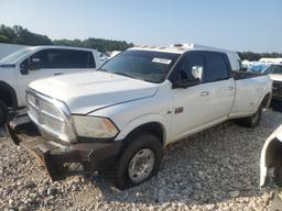 DODGE RAM 3500 L 2012 white crew pic diesel 3C63DRJL6CG203514 photo #2