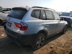 BMW X3 3.0I 2005 silver 4dr spor gas WBXPA93495WD07966 photo #4