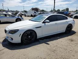 BMW 640I 2013 white  gas WBA6A0C59DDF14068 photo #2