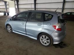 HONDA FIT SPORT 2011 blue hatchbac gas JHMGE8H54BC004017 photo #3