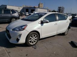 TOYOTA PRIUS C 2015 white  hybrid engine JTDKDTB30F1577085 photo #2