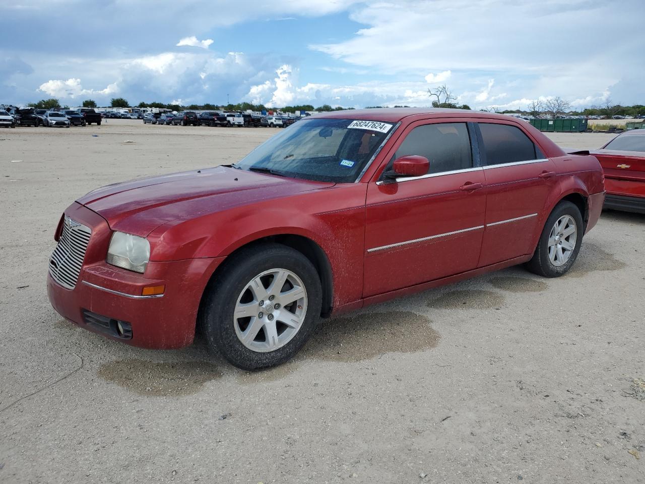 CHRYSLER 300 TOURIN 2007 red  gas 2C3KA53G37H629693 photo #1