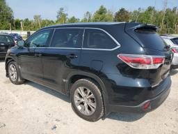 TOYOTA HIGHLANDER 2015 black  gas 5TDJKRFHXFS162188 photo #3