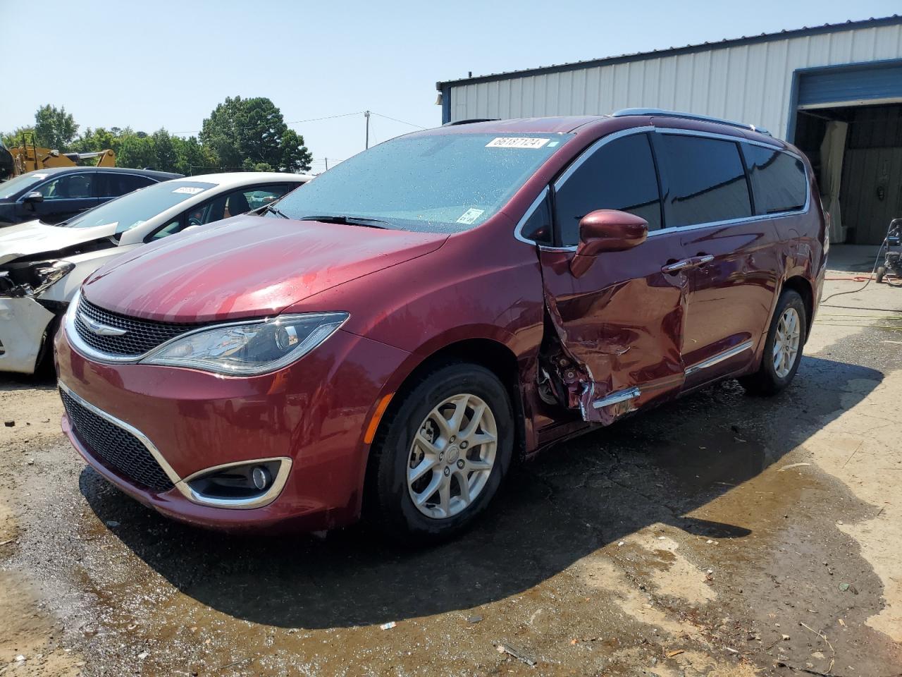 CHRYSLER PACIFICA T 2020 burgundy  flexible fuel 2C4RC1BG5LR271645 photo #1