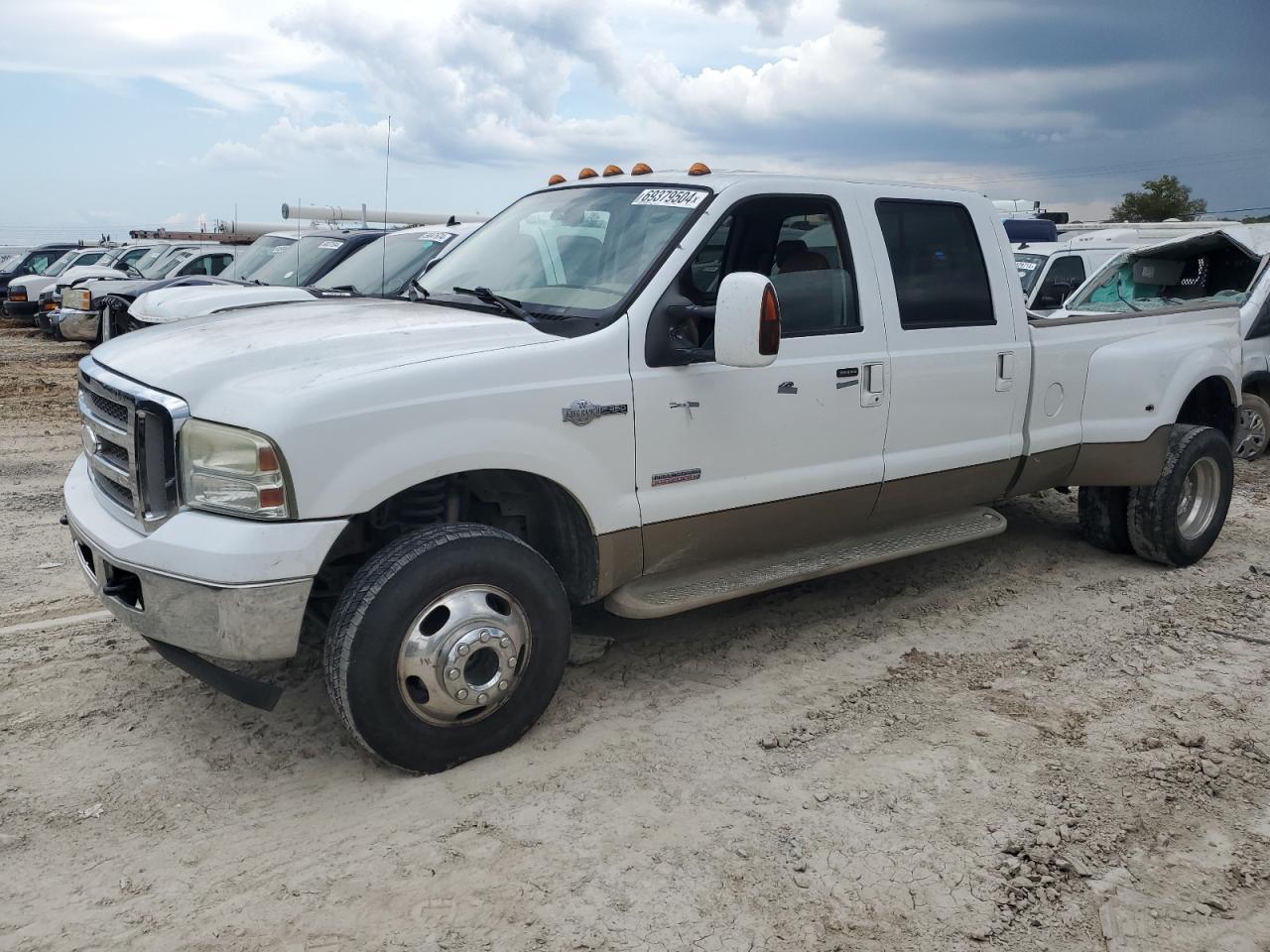 FORD F350 SUPER 2006 white  diesel 1FTWW33P86EB62716 photo #1