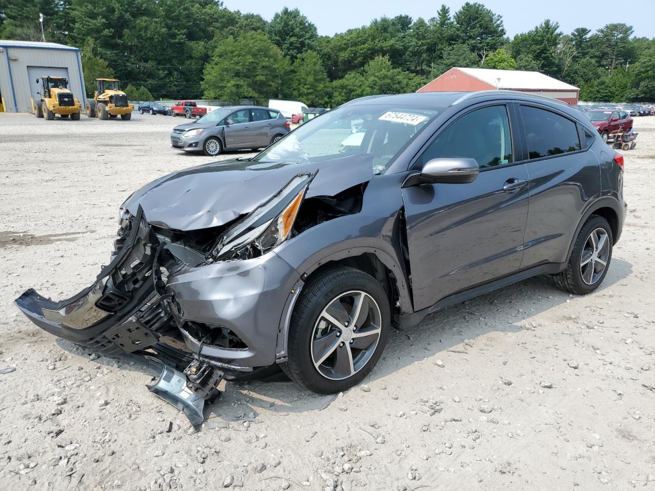 HONDA HR-V EX 2022 gray  gas 3CZRU6H52NM775316 photo #1