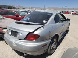 PONTIAC SUNFIRE 2004 silver coupe gas 3G2JB12FX4S161318 photo #4