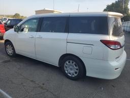 NISSAN QUEST S 2011 white  gas JN8AE2KP7B9010068 photo #3