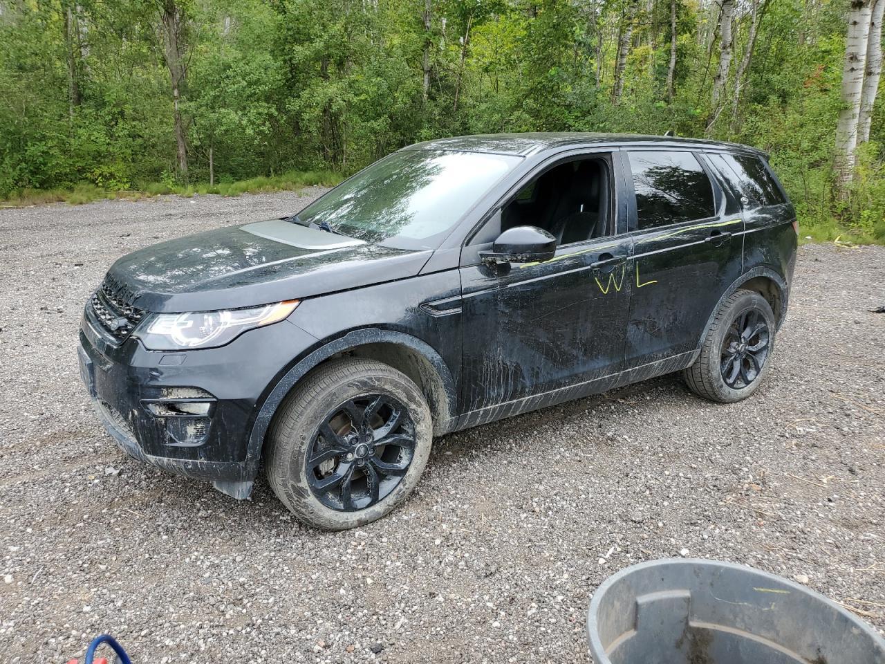 LAND ROVER DISCOVERY 2016 black 4dr spor gas SALCR2BG0GH599785 photo #1