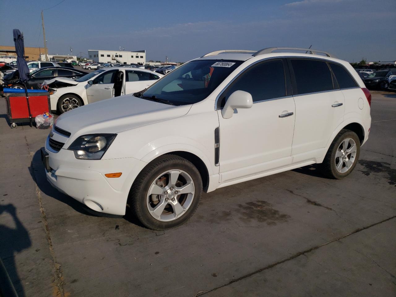 CHEVROLET CAPTIVA LT 2015 white 4dr spor flexible fuel 3GNAL4EK8FS524891 photo #1